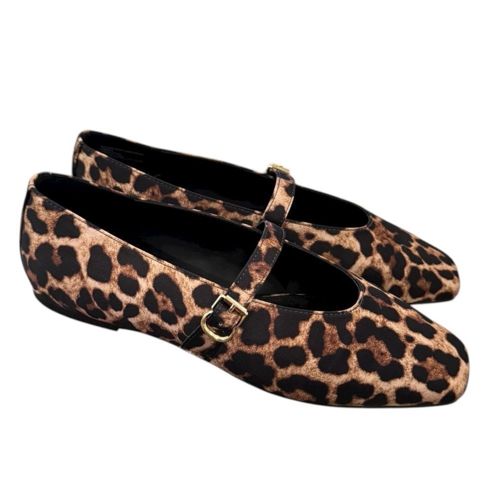 Katy Perry Collections The Evie Leopard Print Women's Mary Jane Shoes 9.5